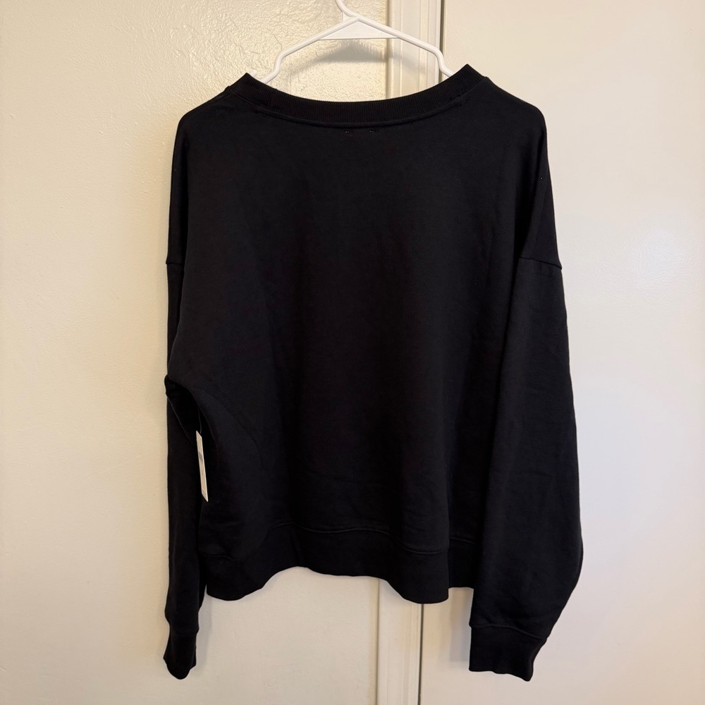 NWT Maeve x Natalia Bagniewska Anthropolgie Cheers Pullover Sweatshirt Medium - Picture 10 of 10